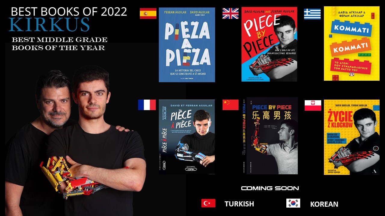 Piece by Peice book covers